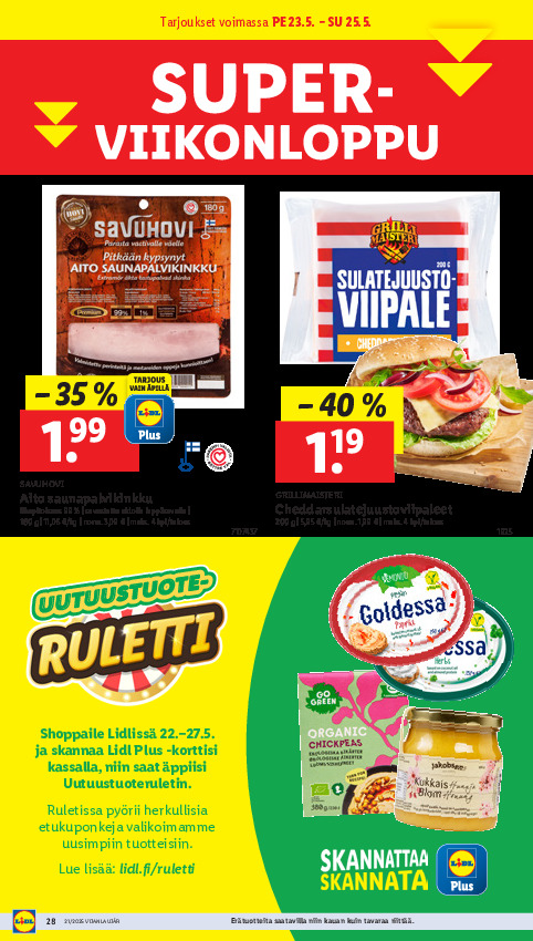 Lidl Koko Suomen tarjoukset sivu 40